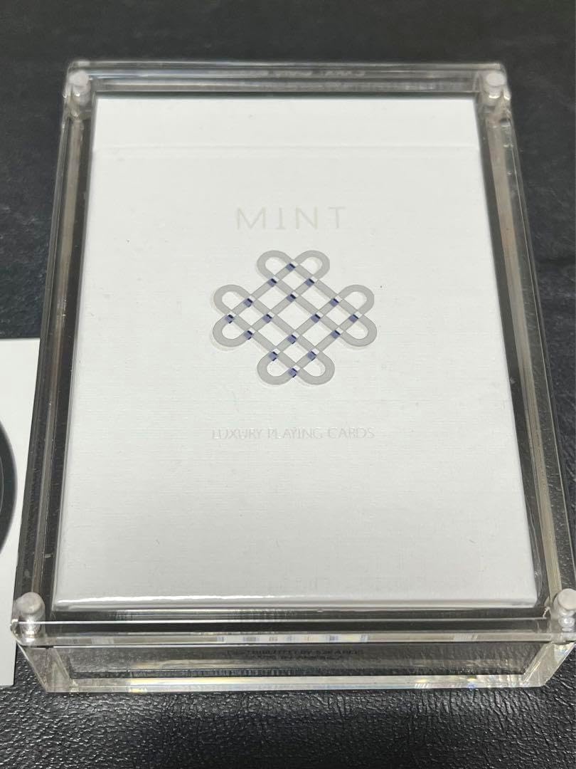 MINT playing cards Foil Edition Mint V2 Playing Cards (Blueberry